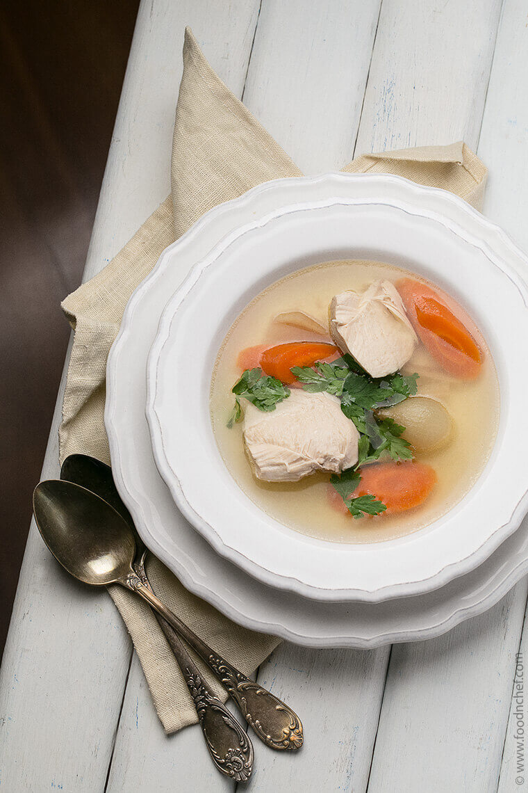 Foodista Recipes, Cooking Tips, and Food News Ukranian Chicken Broth